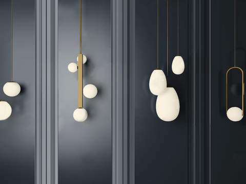 Modern metal wall lamp