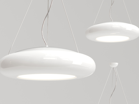 Modern White Chandelier Round Chandelier