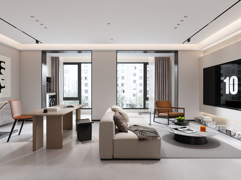 Modern Living&Dining Room