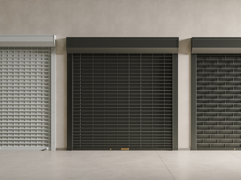 Modern rolling shutter door rolling gate warehouse door garage door