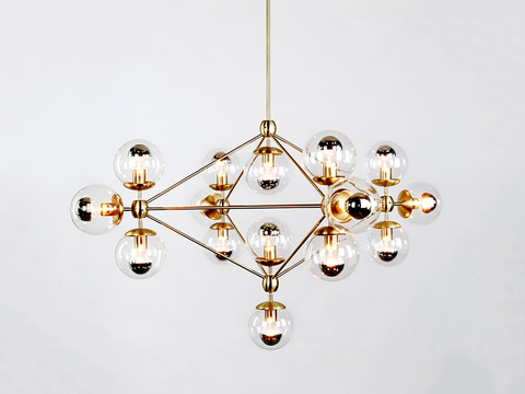 Affordable Luxury Style Glass Chandelier