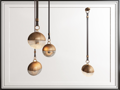 Modern ball chandelier small chandelier