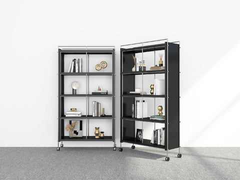 Modern Bookshelf Storage Rack