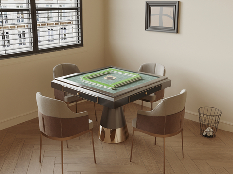 Modern Mahjong Table