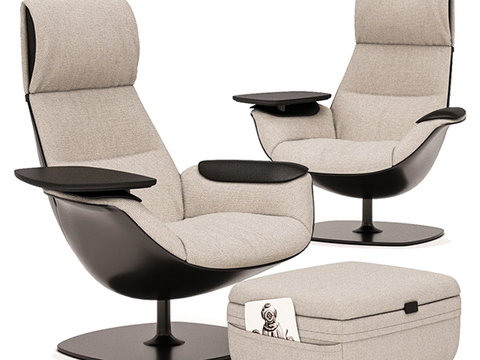 Single Sofa Pedal Office Chair