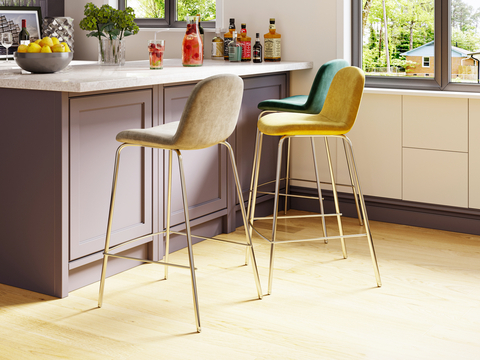 Nordic Bar Chair Bar Stool