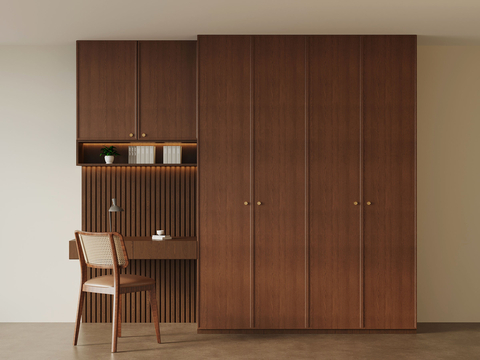 Mid-century Style wardrobe desk