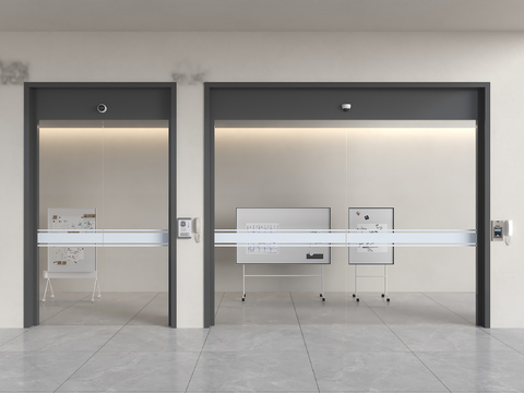 Modern electric door induction door electric glass door