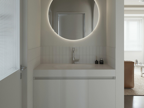 Modern toilet sink