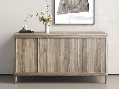 Log Side Cabinet Sideboard