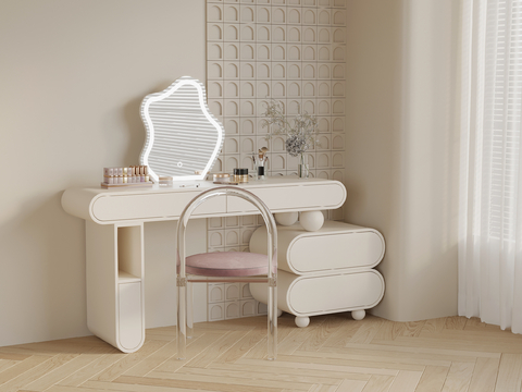 Cream Style dresser