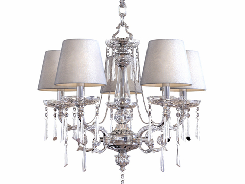 European-style crystal chandelier