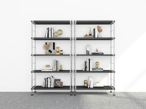 Modern Bookshelf Storage Rack