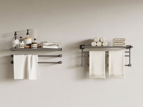 Stainless Steel Towel Rack Bathroom Supplies