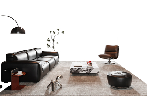 Italian Sofa Coffee Table Sectional Sofa