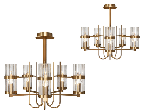 European-style chandelier multi-head chandelier