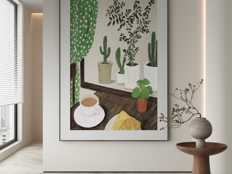 Modern Decorative Painting Cartoon Hanging Painting