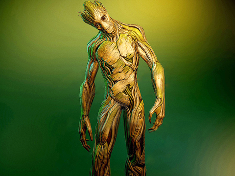 Guardians of the Galaxy Tree Man Groot