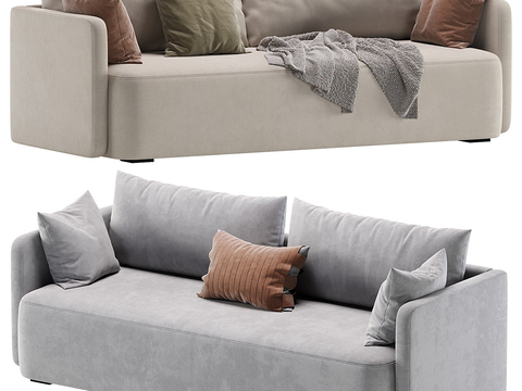 Modern double sofa