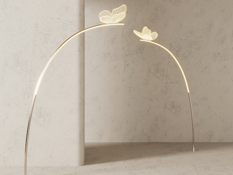 Modern Floor Lamp Butterfly Floor Lamp