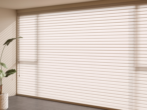 Modern Venetian Blinds Shangri-La Curtain Curtain