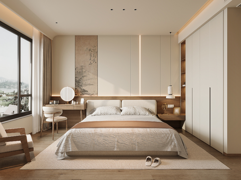 Chinese Style Bedroom Song Style Bedroom Master Bedroom