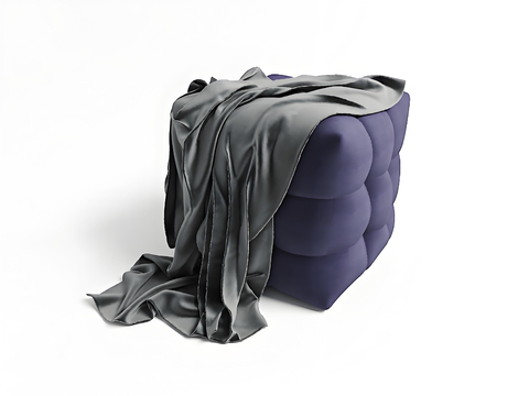 Modern Stool Low Stool Soft Bag Stool