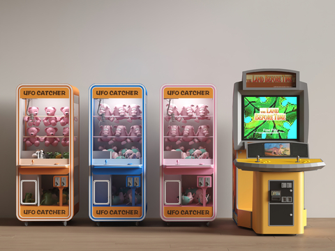 Modern game machine catch doll machine