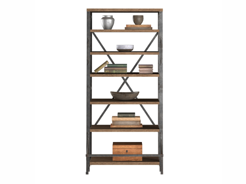 Industrial wind decoration cabinet display rack