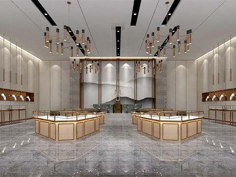 Modern Jewelry Showroom Jewelry Store