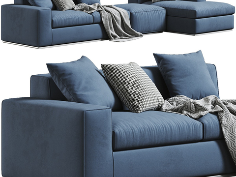 Multi-person sofa Corner sofa