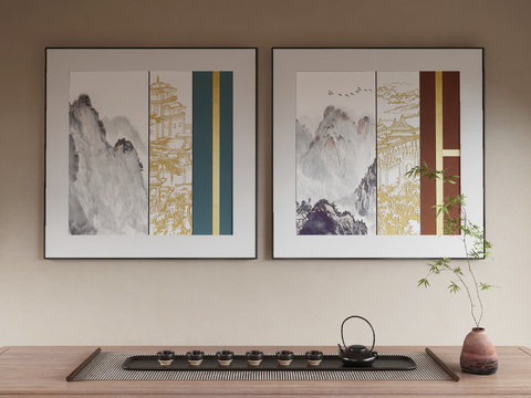 New Chinese Landscape Painting Decorative Painting