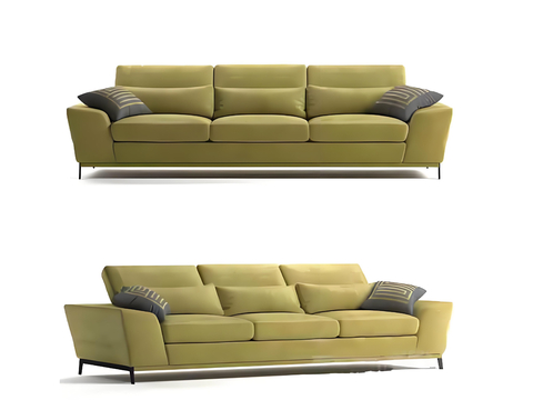 Three-person sofa sofa