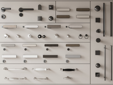 Modern door handle cabinet door handle