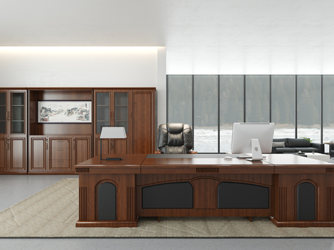 Bantai Desk, Taipa Desk, Filing Cabinet, President's Desk