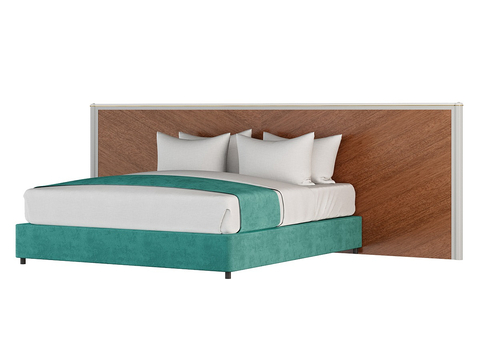 Nordic Simple Double Bed