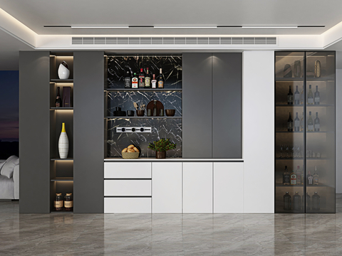 Modern Sideboard Wine Cabinet