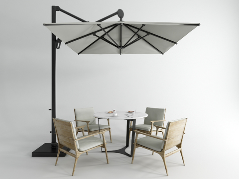 Modern outdoor tables and chairs retractable awning canopy