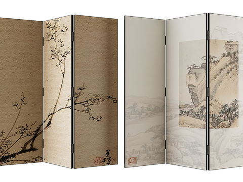 New Chinese Folding Screen