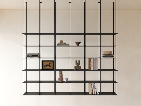 Modern Bookcase Hanging Bookshelf Decorative Rack