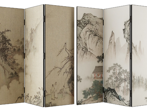 New Chinese Folding Screen