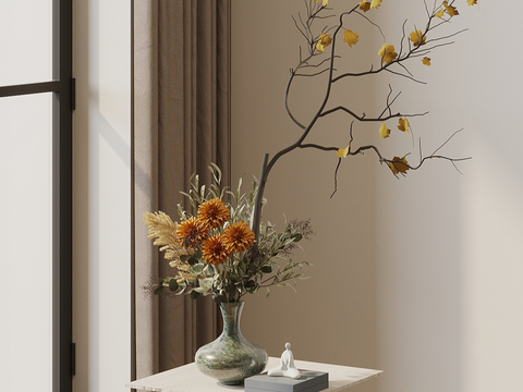 Modern Vase Flower Art Flower-arranging Dried Branches