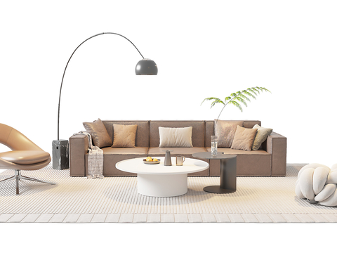 Modern Sofa Coffee Table Sectional Sofa