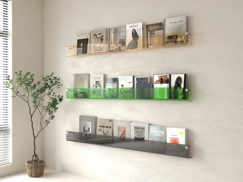 Modern Books Books Books Magazines Newspapers Wall Cabinet Bookshelf