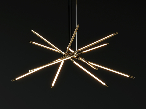 Modern bracket chandelier