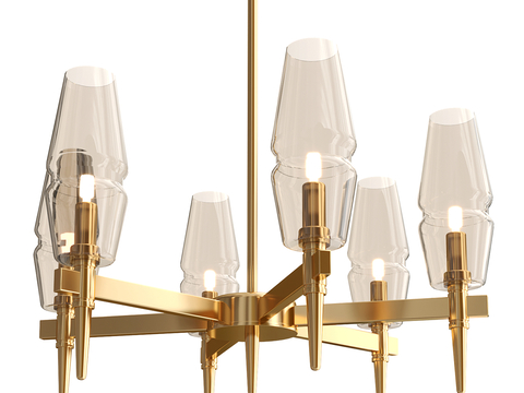 Affordable Luxury Style Multi-Head Chandelier