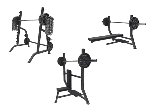 Sports equipment fitness equipment barbell bench press