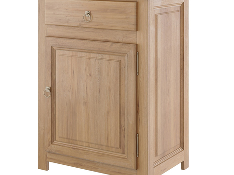 Nordic Side Cabinet Wooden Cabinet