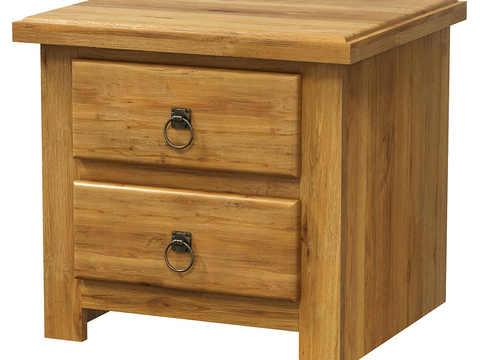 Log Style bedside table