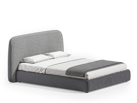 Modern Simple Double Bed